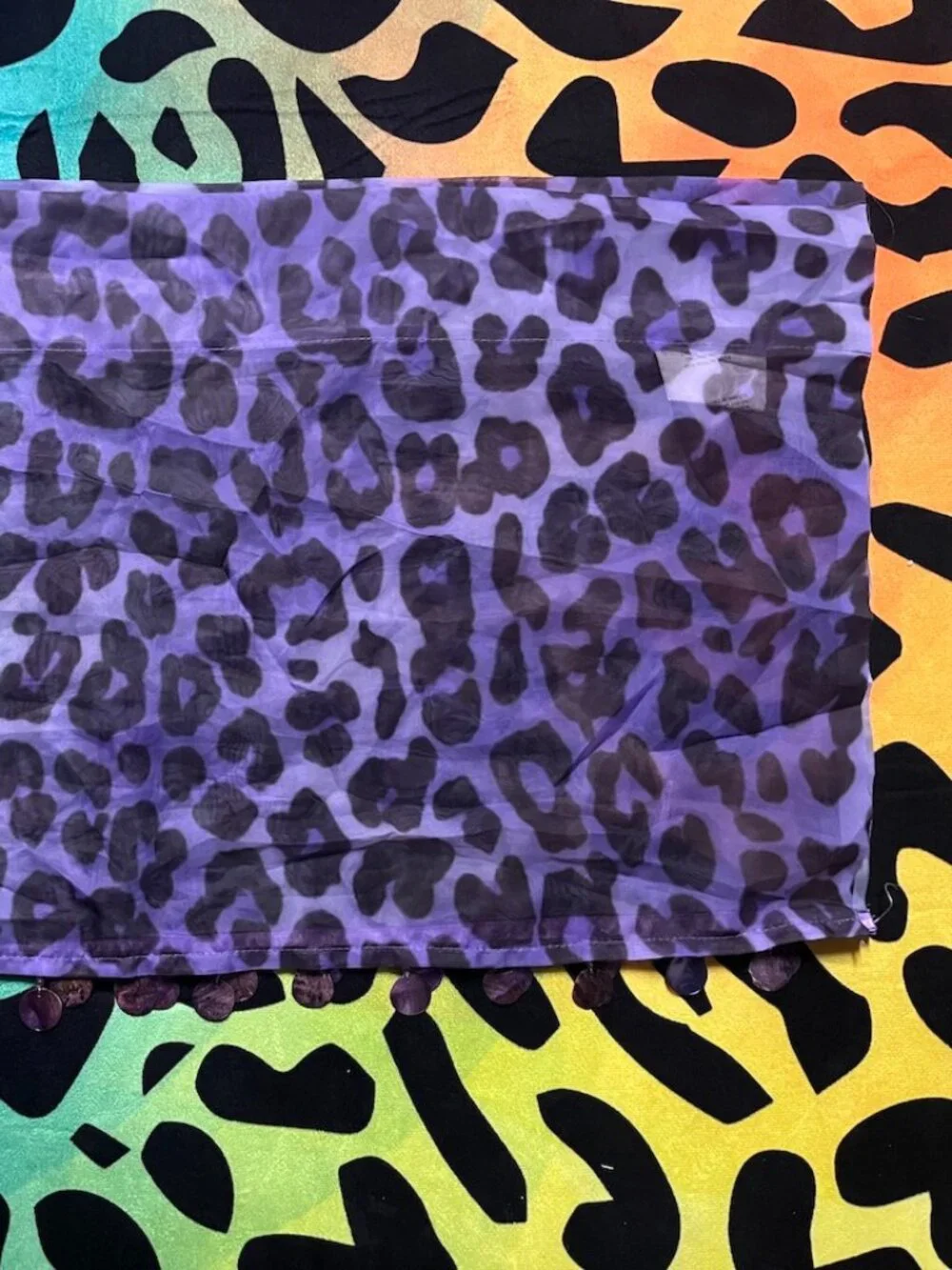 N/A purple leopard